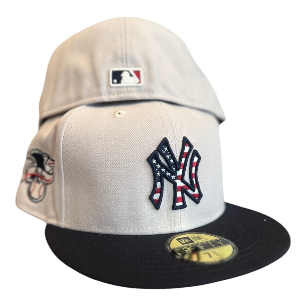 New Era New York Yankees 2024 Independence Day 59FIFTY Fitted Hat Cap - Picture 9 of 9